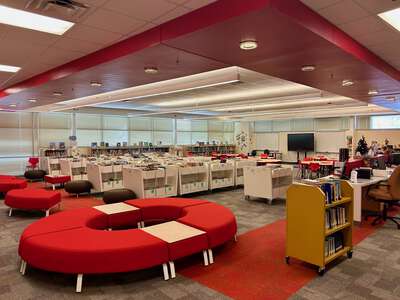 Washington Heights Elementary School Library in Fort Worth