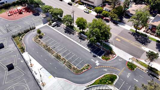 La Jolla Elementary School Parking Lot in San Diego
