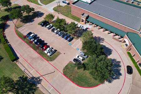Parkwood Hill Intermediate School Parking Lot Southeast in Fort Worth