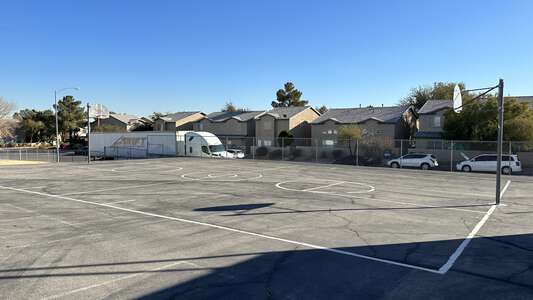 Jydstrup - Helen Elementary School Outdoor Basketball Courts in Las Vegas