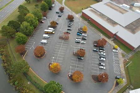 Landstown High School Parking Lot - Visitor in Virginia Beach
