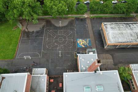 Abernethy K-5 School Outdoor Basketball Courts in Portland