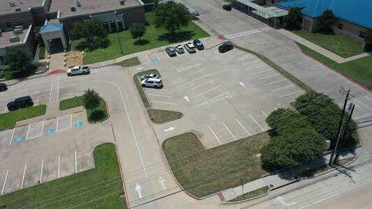 Highland Middle School Parking Lot - Front in Fort Worth 4