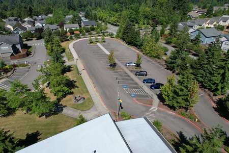 Rosa Parks Elementary School Parking Lot in Redmond