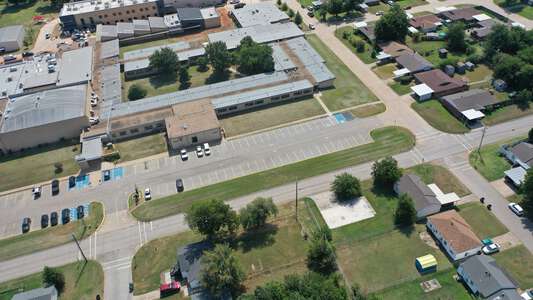 Del City Middle School Parking Lot - Front in Del City 2