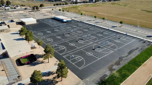 Sitting Bull Academy Outdoor Basketball Courts (Upper Campus) in Apple Valley 2