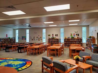 Lovell Elementary School Media Center in Apopka
