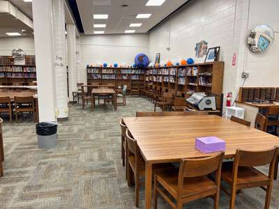 Workman Middle School Library in Pensacola