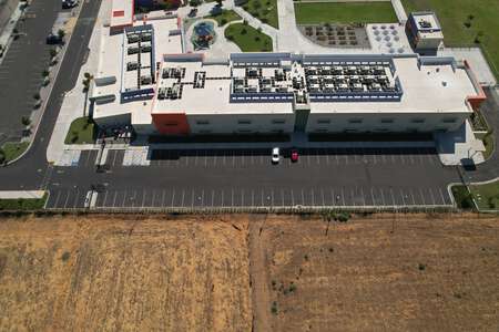 Juan Felipe Herrera Elementary School Side Lot in Fresno 3