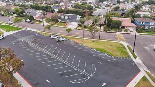 Adams Elementary School (K-6) Parking Lot in Costa Mesa
