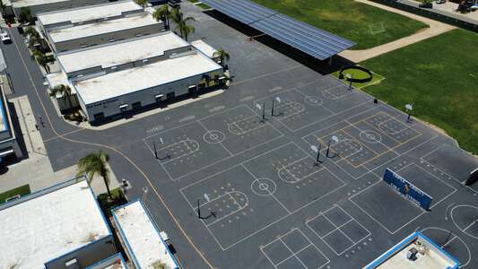 Avalon Elementary School Outdoor Basketball Court in Perris 2