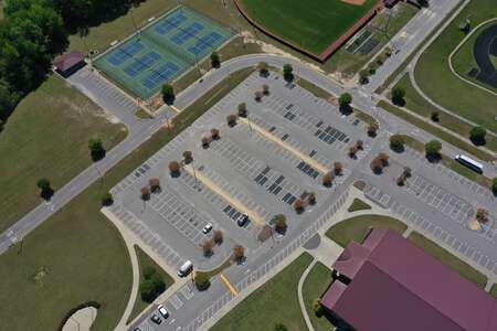 Corinth Holders High School Parking Lot - Student in Wendell