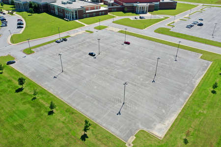 Har-Ber High School Parking Lot 2 in Springdale