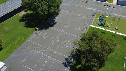 George H. Dunn Elementary School Blacktop / Basketball Courts in Rialto 4