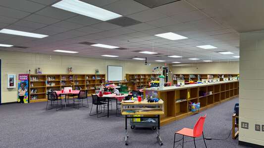 Cainhoy Elementary School Media Center in Huger