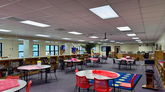 Cainhoy Elementary School Media Center in Huger