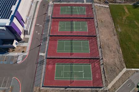 Manzano High School Tennis Courts in Albuquerque