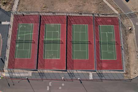 Manzano High School Tennis Courts in Albuquerque