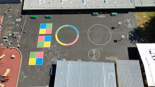 Sleepy Hollow Elementary School Blacktop in Orinda