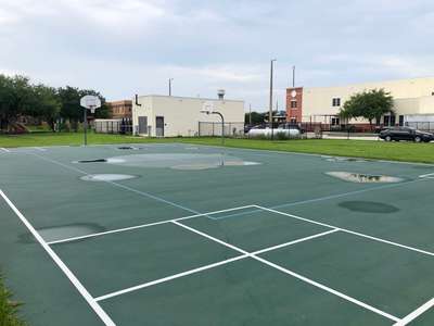 Virgil Mills Elementary School Outdoor Basketball Courts in Palmetto