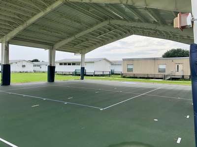Virgil Mills Elementary School Outdoor Basketball Courts in Palmetto