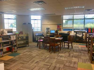 Glen Iris Elementary School Library in Birmingham