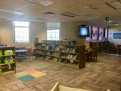 Glen Iris Elementary School Library in Birmingham