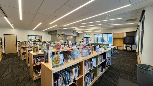 Marigold Elementary School Library in Chico