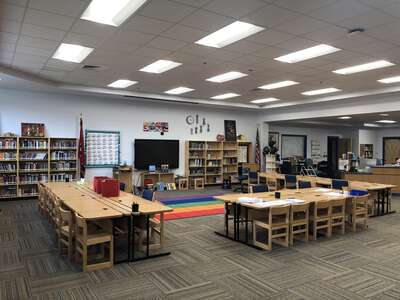 Northshore Elementary School Library in Knoxville