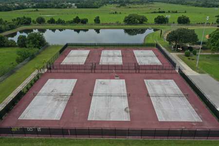 St. Cloud High School Tennis Courts in St. Cloud