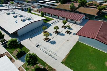 Dutcher Middle School Outdoor Area 1 in Turlock