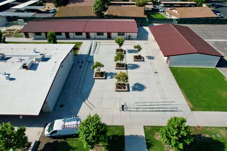 Dutcher Middle School Outdoor Area 1 in Turlock