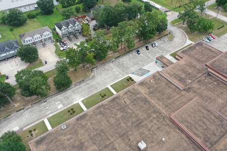 Ogden Elementary School Parking Lot - Front in Humble