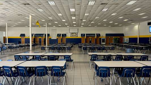 Ocean Lakes High School Cafeteria in Virginia Beach