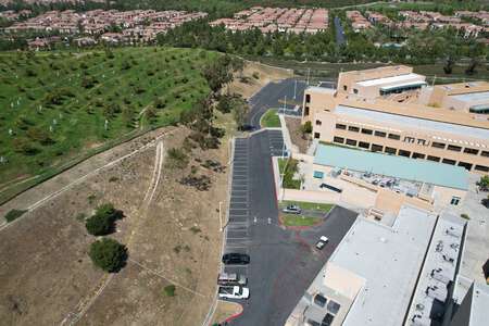Northwood High School Side Staff Parking in Irvine