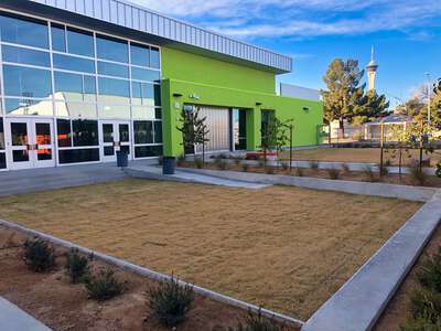 CCSD Family Support Center Courtyard in Las Vegas