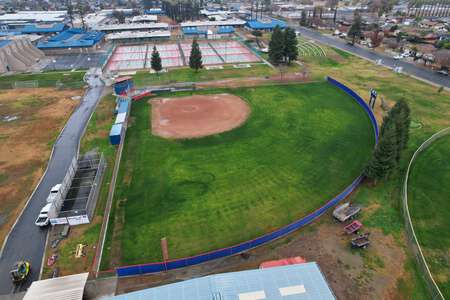 Tulare Western High School Softball Field in Tulare
