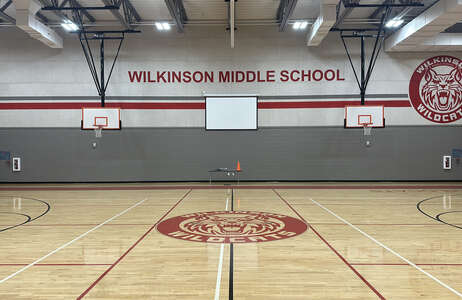 Wilkinson Middle School Gym - Practice in Mesquite