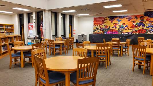 Oliver Elementary School Library in Riverdale