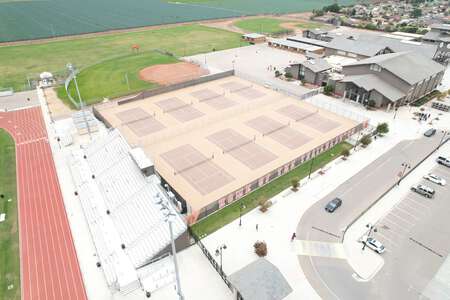 Rancho San Juan High School Tennis Courts in Salinas