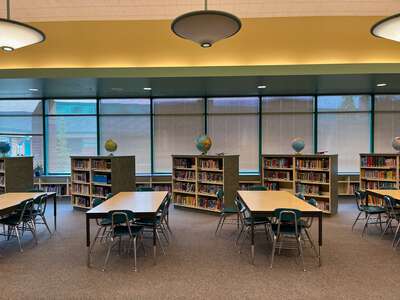 Liberty Lake Elementary School Library in Liberty Lake