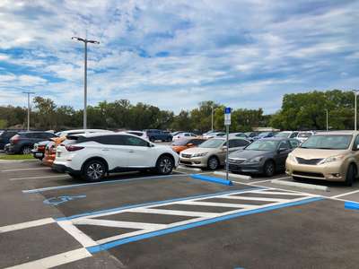 Pershing K-8 School Parking Lot in Orlando