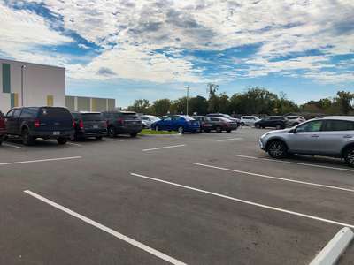 Pershing K-8 School Parking Lot in Orlando