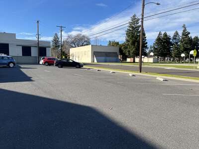 Liberty High School Parking Lot in Lodi