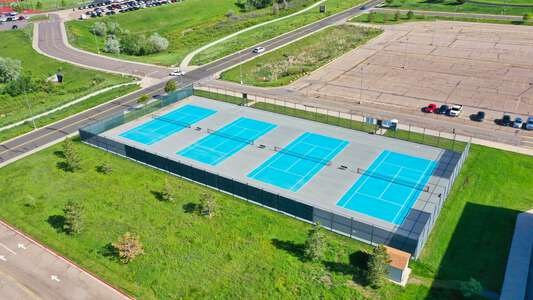 Mountain Range High School Tennis Courts in Westminster