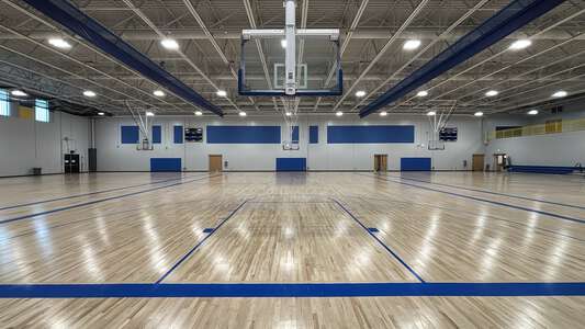 Gahanna Lincoln High School Field House Court # 2 (Middle) in Columbus 2