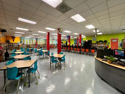 Twin Lakes Elementary School Library in Hialeah