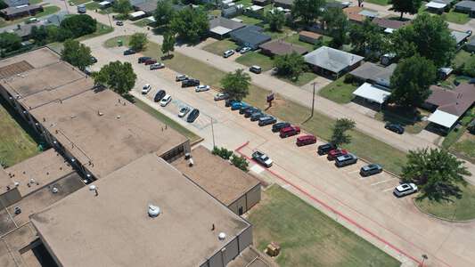 Mid-Del Schools Learning and Services Center Parking Lot - Front in Del City 2