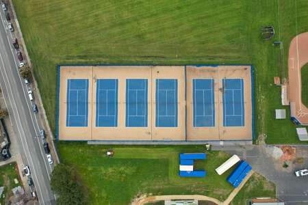 Mt. Eden High School Tennis Courts in Hayward