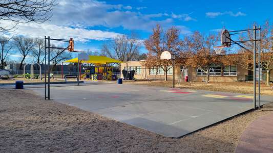 Zia Elementary School Outdoor Basketball Courts in Albuquerque